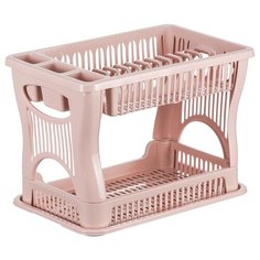 Сушилка для посуды 2-х ярусная Idea (М Пластика)