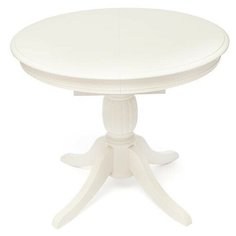 Стол кухонный TetChair Beatrice new, раскладной, длина в разложенном виде: 125 см, d: 90 см, pure white