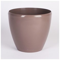 Кашпо со вставкой 5,8 л "Деко Твин", цвет шаде 4874299 Santino