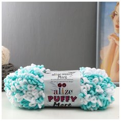 Пряжа "Puffy more" 100 % микрополиэстер 11,5м/150г (6269) 6031186 Alize