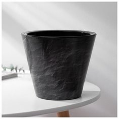 Кашпо "Классика" 3л, цвет гранит 6581389 Сима ленд