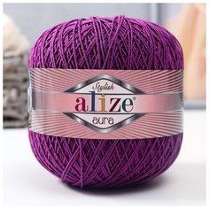 Пряжа "Aura" 80% микрофибра, 20% полиамид 340м/100гр (297 лиловый) 5505396 Alize