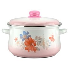 Кастрюля эмалированная Магнитогорская эмаль Тор 2 л 01-В1610к/6
