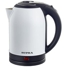 Электрический чайник SUPRA KES-2003Nwhite из нержавеющей стали, 2 л, 1500 Вт