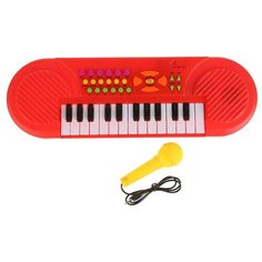 Умка пианино B1454102-R красный