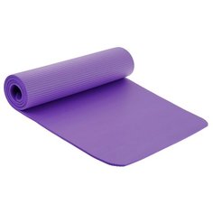 Коврик Sangh Yoga mat, 183х61х1 см фиолетовый однотонный