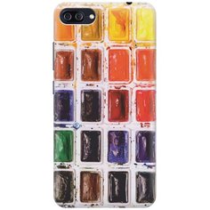 Cиликоновый чехол на Asus Zenfone 4 Max (ZC554KL) / Асус Зенфон 4 Макс (ЗЦ554КЛ) с принтом "Палитра красок" Gosso