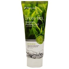 3W Clinic пилинг-гель для лица Green Tea Moisture Peeling Gel 180 мл