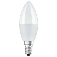 Лампа светодиодная LED STAR+ DIM с пультом B 40 5.5W/827 свеча 5.5Вт 2700К тепл. бел. E14 470лм 220-240В мат. пласт. OSRAM 4058075144309 (упаковка 10 шт) Ledvance