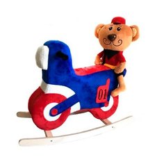 Качалка мягкая Медведь Пожарник Тутси