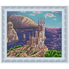 Схема для вышивания бисером "Ласточкино гнездо", 29х39 см Рукоделие