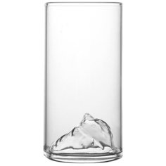 Стакан стеклянный Холмы, стеклянный, 350 мл, 13х6,5х6,5 см, MARMA MM-CUP-30