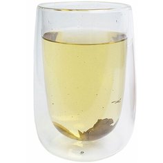 Стакан с двойными стенками из боросиликатного стекла, 400 мл, прозрачный, MARMA MM-CUP-20