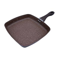 Сковорода-гриль Marma MM-PAN-11, 28 см, шоколадный мрамор