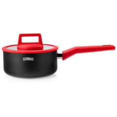 Ковш с крышкой Esprado Frontera 16 см, черный FRNT16RE109