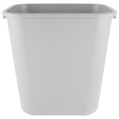 Корзина для мусора прямоугольная офисная Soft Wastebaskets 26,6 л., Серый, Rubbermaid