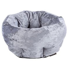Лежак для животных SCRUFFS "Velvet", серый, 45см (Великобритания)