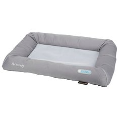 Лежак для животных охлаждающий SCRUFFS "Cool Bed", серый, 75х53х12см (Великобритания)