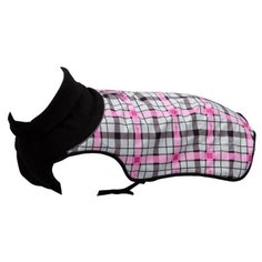 Попона согревающая SCRUFFS "Thermal", серо-розовый квадрат, 40 см (Великобритания)