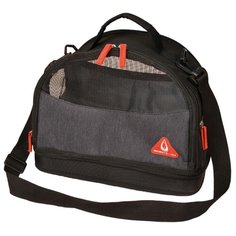 Сумка-переноска для животных до 4кг DUVO+ "Promenade London preppy 3in1", черная, 35x21x27.5см