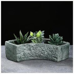 Кашпо керамическое "Дуга" 25*7*7см 5274554 Take It Easy