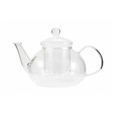 Заварочный чайник из жаропрочного стекла "Одуванчик" с колбой и пружинкой-фильтром в носике, 800 мл, дно d85 мм Wintergreen Tea&Coffee
