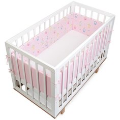 Loombee бортик SC-1125 розовый