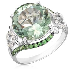 Бронницкий Ювелир Кольцо из белого золота D0001806305, размер 17.5