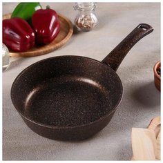 Сковорода 20 см ТИТАН & ГРАНИТ (БРОНЗА), индукционное дно, АП 5434929 Маруся