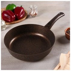 Сковорода 26 см ТИТАН & ГРАНИТ (БРОНЗА), индукционное дно, АП 5434927 Маруся