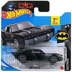 Hot Wheels Базовая машинка Batmobile, черная