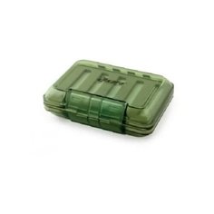 Коробка для приманок для рыбалки AKARA MS-0025 12.8х9.6х3.8 см зелeный