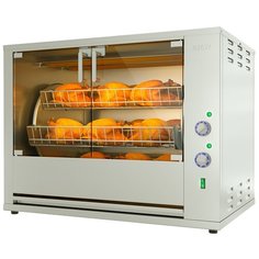 Гриль для кур ATESY Командор-6Э-Т серебристый