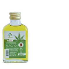 Масло Конопляное Сыродавленное 100 мл/ масло из семян конопли холодного отжима/ нерафинированное конопляное масло О2 Натуральные продукты