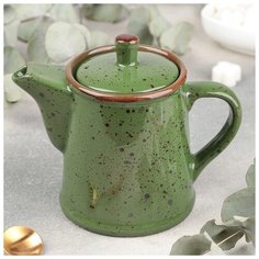 Чайник 10,5 см, h 14,5 см, 500 мл "Punto verde" 4839211 Хорекс