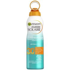 Солнцезащитный освежающий спрей-вуаль Солнечная вода SPF 30 GARNIER Ambre Solaire, 200 мл