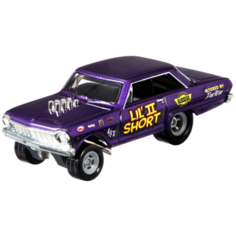 Гоночная машина Hot Wheels Boulevard 63 Chevy Nova (GJT68/GRL99) 1:64, фиолетовый металлик