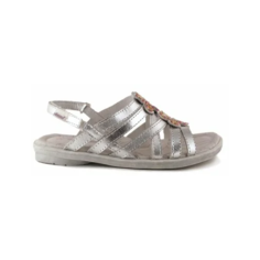 Сандалии Flamingo размер 35, серебристый