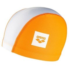 Шапочка для плавания детская Arena Unix II Jr арт.02384106 ОРАНЖЕВО-БЕЛЫЙ, полиамид/эластан, 3 панели