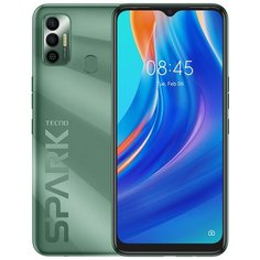 Смартфон TECNO Spark 7 4/64GB, зеленый