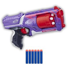 Бластер Нерф Элит Стронгарм (Strongarm) фиалетовый Nerf