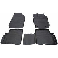 Комплект ковриков салона NorPlast NPA11-C61-021 4 шт. черный
