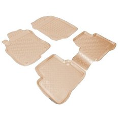 Комплект ковриков салона NorPlast NPL-Po-61-80 4 шт. бежевый