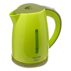 Чайник электрический Viconte VC-3271, пластик, 1.8 л, 2200 Вт, зеленый 4913622