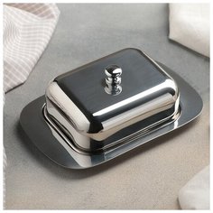 Масленка с крышкой 19х12х7 см 4321364 Сима ленд