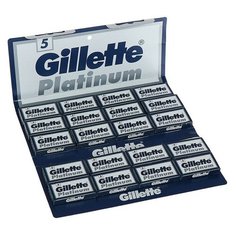 Двусторонние лезвия для Т-образных станков и шаветтов для бритья, Gil100 Gillette