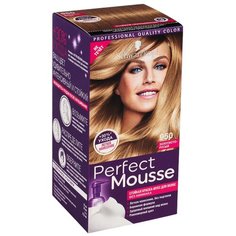 Schwarzkopf Perfect Mousse Стойкая краска-мусс для волос, 950, Золотисто-русый