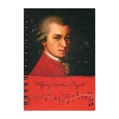 Скетчбук "Рисуй и слушай! Моцарт" Попурри