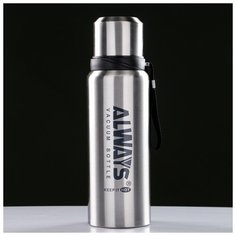 Термос "Always" 1 л, сохраняет тепло 24 ч, 9х30 см 4641197 Take It Easy