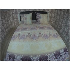 Постельное белье бязь серебряные нити вид 2 2-х спальное Iv Selena